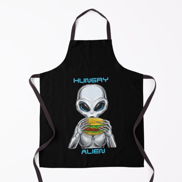 Item preview, Alien eating a burger designed and sold by Rotterdam360.