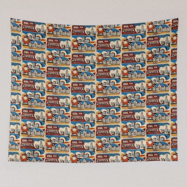 Item preview, Iowa 1950s USA Vintage Retro Tourism  designed and sold by TravelersGems.
