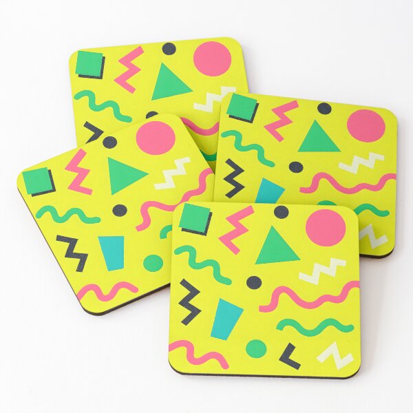 Item preview, Retro Neon Vibes – 90s Abstract Geometric Explosion designed and sold by Boombox Theory.