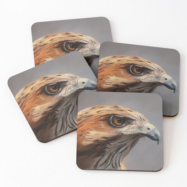 Item preview, Hawk portrait designed and sold by Michal paints.