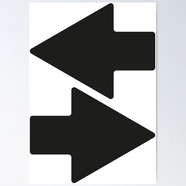 Item preview, Two geometric reverse arrows  9 designed and sold by ZorianArt.