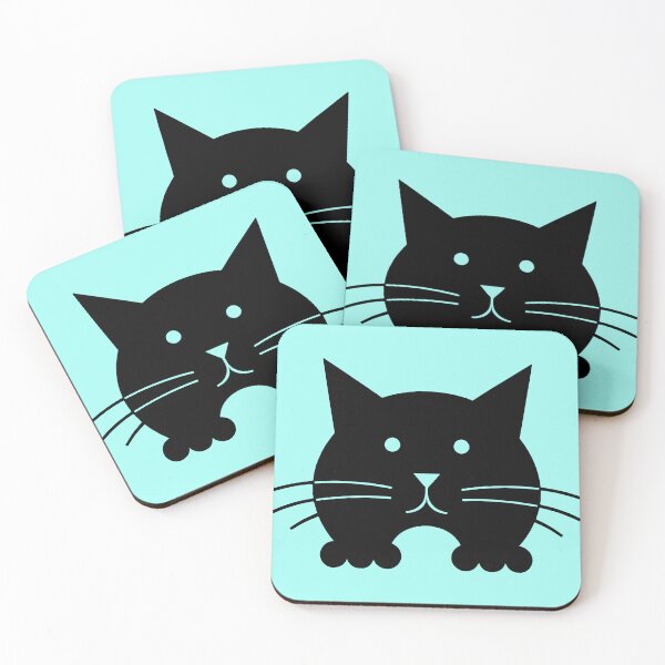 Item preview, Minimalist Cat Face Design designed and sold by designdukan.