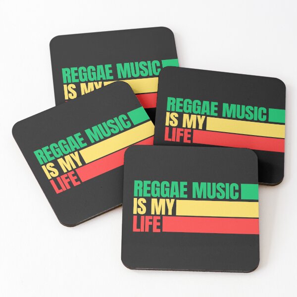 Item preview, Reggae music is my life phrases  designed and sold by Arte Zen.