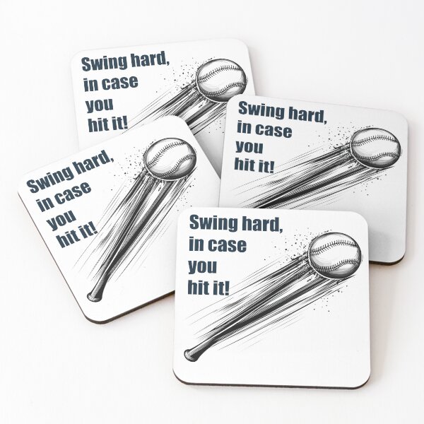 Item preview, Hard Swing – Minimalist Baseball Design designed and sold by ArtPetrenko90.