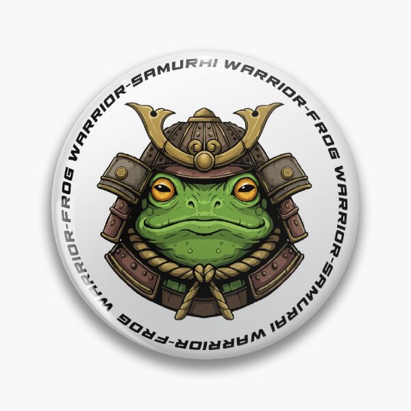 Item preview, Samurai Frog Warrior designed and sold by designsoftinaa.