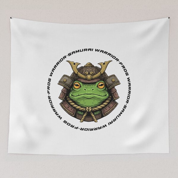 Item preview, Samurai Frog Warrior designed and sold by designsoftinaa.