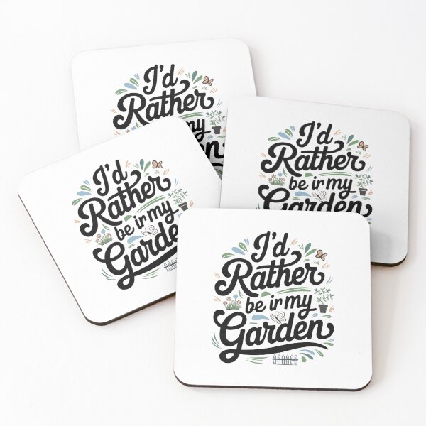 Item preview, I'd Rather Be in My Garden - The Call of the Wild designed and sold by FrenchTouch77.