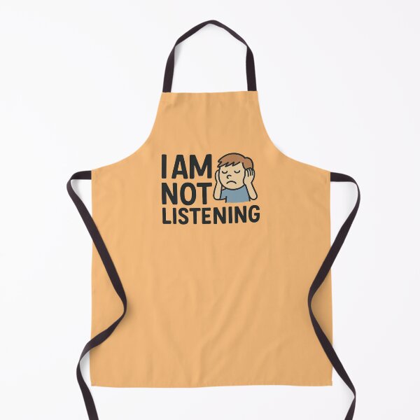 Item preview, I am not listening designed and sold by YuliaHulia.