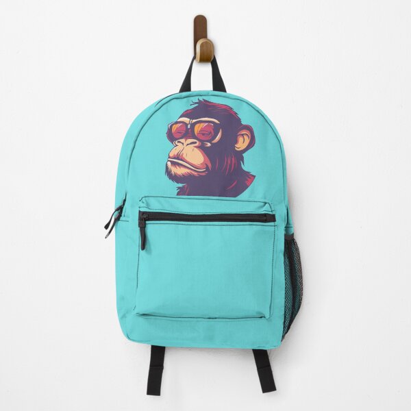Item preview, Cool Vibes Monkey – Funky Gorilla Sticker designed and sold by Emanova9.