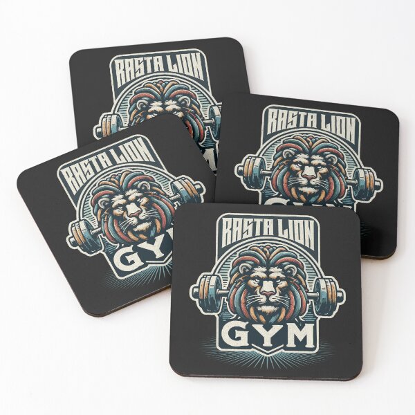 Aperçu de l'œuvre Rasta Lion Gym créée et vendue par SavvyEarth.