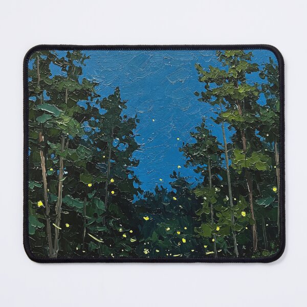 Item preview, Whispers of Fireflies in a Midnight Forest designed and sold by Marcela's world and universe.