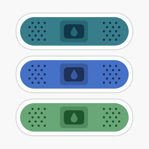 Item preview, Lumon severance blue green teal designed and sold by PoshPixel.