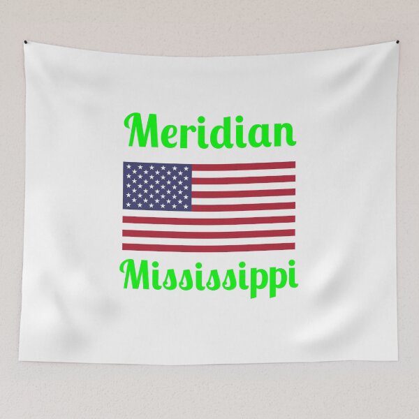 Item preview, Meridian Mississippi - Stylish Prints, designed and sold by Fleetwood1994.