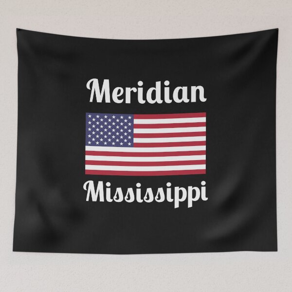 Item preview, Meridian Mississippi - Stylish Prints, designed and sold by Fleetwood1994.