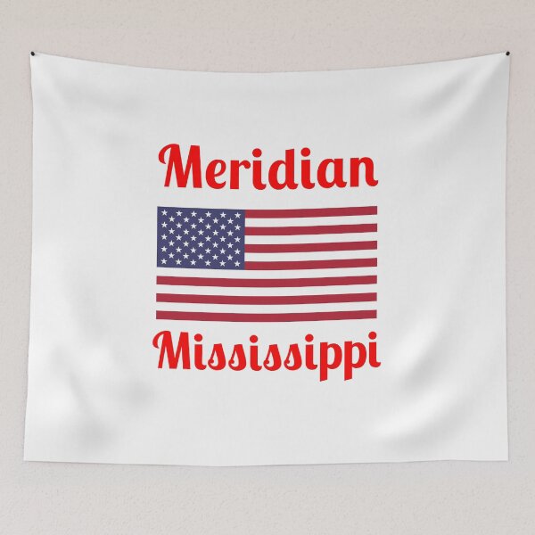 Item preview, Meridian Mississippi - Stylish Prints, designed and sold by Fleetwood1994.