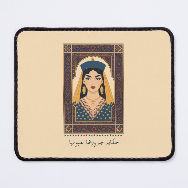 Item preview, Boho Arab Wall Art Print, Middle Eastern Folk Art  designed and sold by arowh.