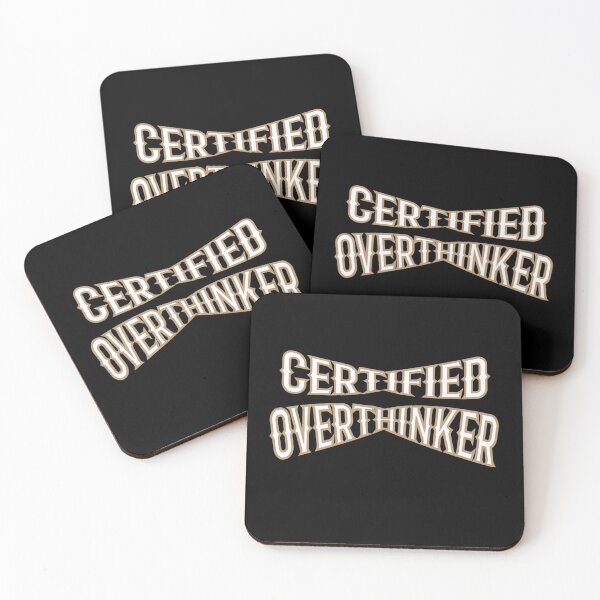 Item preview, Certified Overthinker designed and sold by Design_Your_Day.