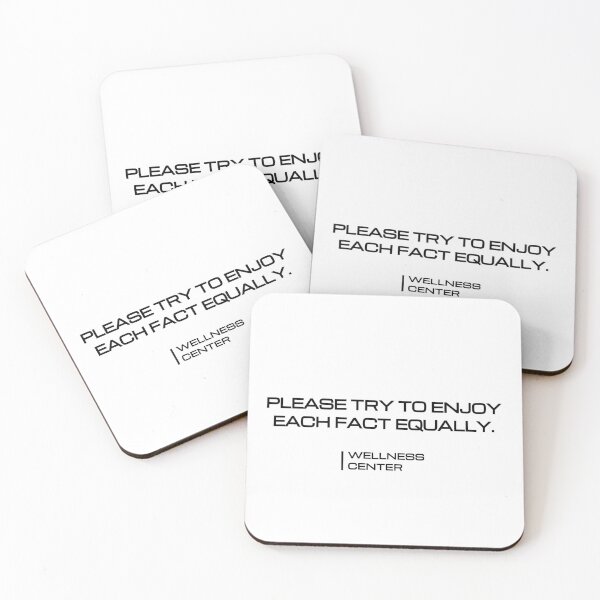 Item preview, Severance "Please try to enjoy each fact equally" designed and sold by Epic-quotes.