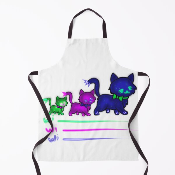 Item preview, Galaxy Glow Cats – Colorful Cosmic Kittens designed and sold by Ramadane_design1.