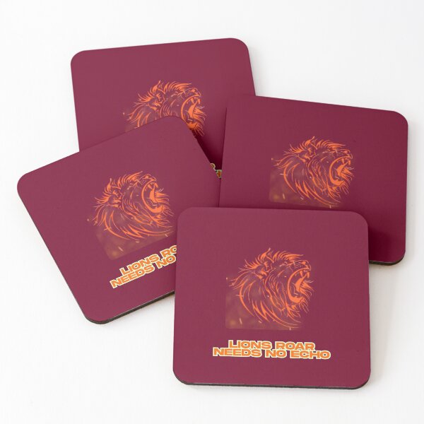 Item preview, Lions Roar Needs No Echo – Savage Power Design designed and sold by AIKNOCKTECK.