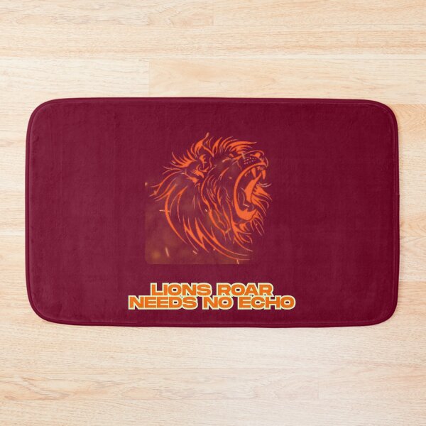 Item preview, Lions Roar Needs No Echo – Savage Power Design designed and sold by AIKNOCKTECK.