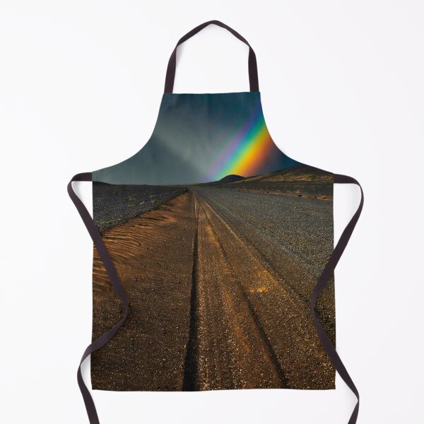 Item preview, Rainbow at the end of the gravel road designed and sold by Eckart Mayer Photography.