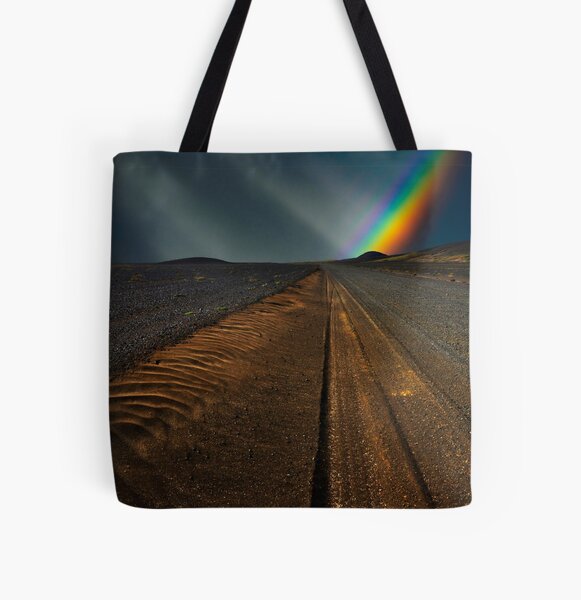 Item preview, Rainbow at the end of the gravel road designed and sold by Eckart Mayer Photography.