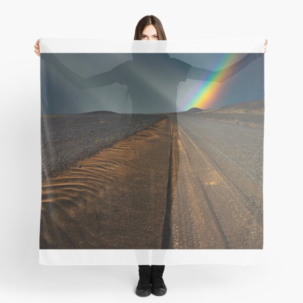 Item preview, Rainbow at the end of the gravel road designed and sold by Eckart Mayer Photography.