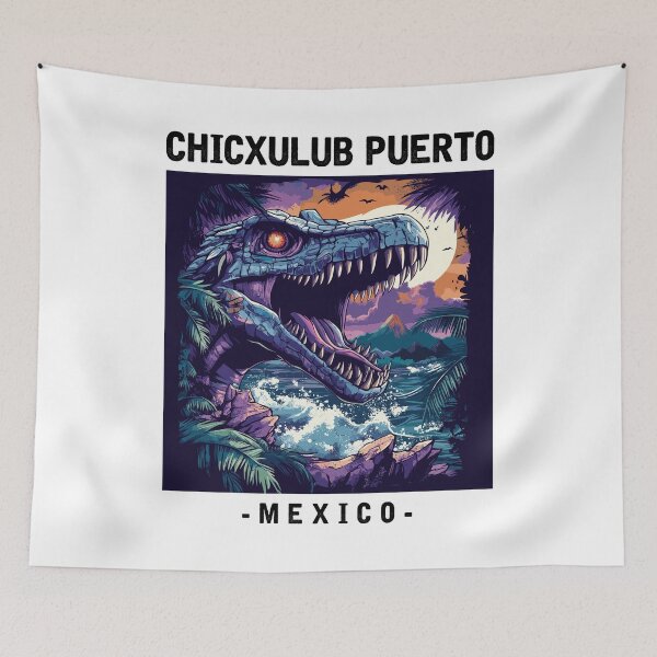 Item preview, Chicxulub Puerto (with Black Lettering) designed and sold by VelvetRoom.