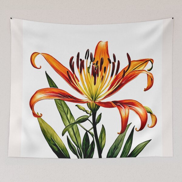 Item preview, Gloriosa Superba flame lily#1 designed and sold by Helios Be. Lavsh.