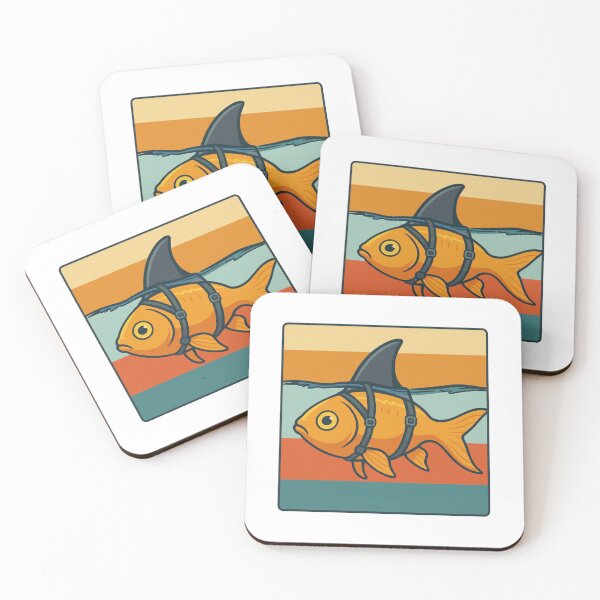 Item preview, Fish with shark fins designed and sold by aipolohu.