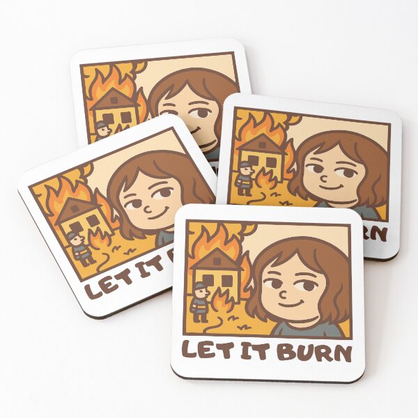 Item preview, Let it burn meme designed and sold by aipolohu.