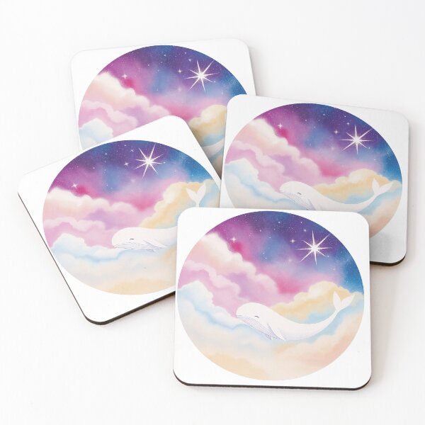 Item preview, White whale in the clouds designed and sold by OnyxFlorix.