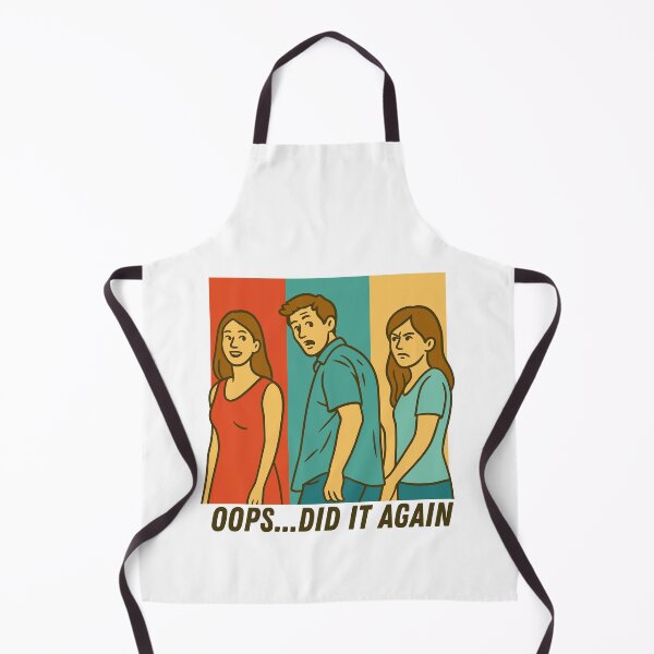 Item preview, Did It Again – Distracted Boyfriend meme designed and sold by aipolohu.