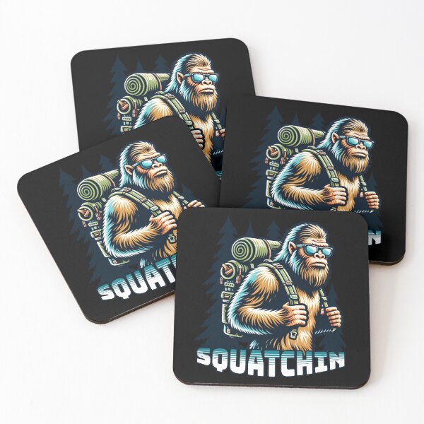 Item preview, Funny Sasquatch Squatchin Outdoors designed and sold by 3rd Eye Perceptions.