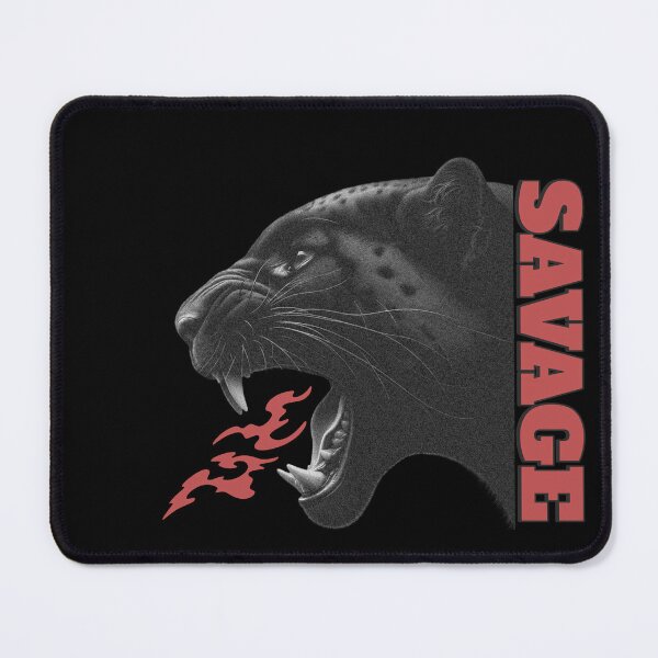 Item preview, Savage Fierce Wild Black Panther Roar designed and sold by InkredibleZ.
