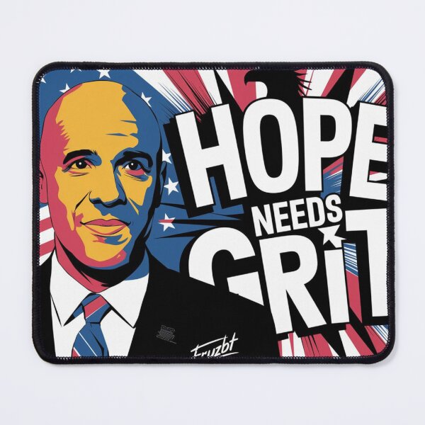 Item preview, Hope Needs Grit – Cory Booker Political Art designed and sold by Fruzbt.