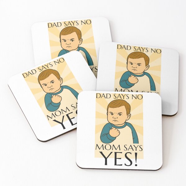 Item preview, Mom Says Yes! Meme designed and sold by aipolohu.