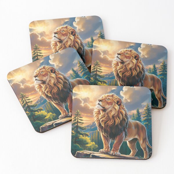 Item preview,  LION IN NATURE: CUTE ABSTRACT LION GRAPHIC   designed and sold by Obinne.