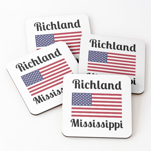 Item preview, Richland Mississippi - Stylish Prints, designed and sold by Fleetwood1994.
