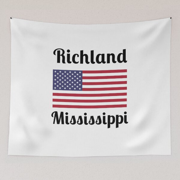 Item preview, Richland Mississippi - Stylish Prints, designed and sold by Fleetwood1994.