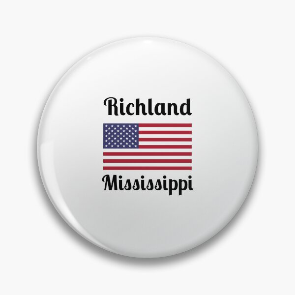 Item preview, Richland Mississippi - Stylish Prints, designed and sold by Fleetwood1994.