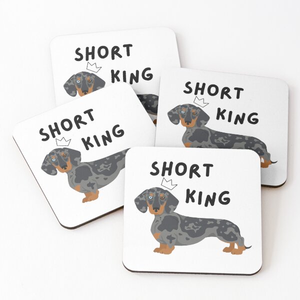 Item preview, Short King Sausage Dog designed and sold by PlumTreeDesign.