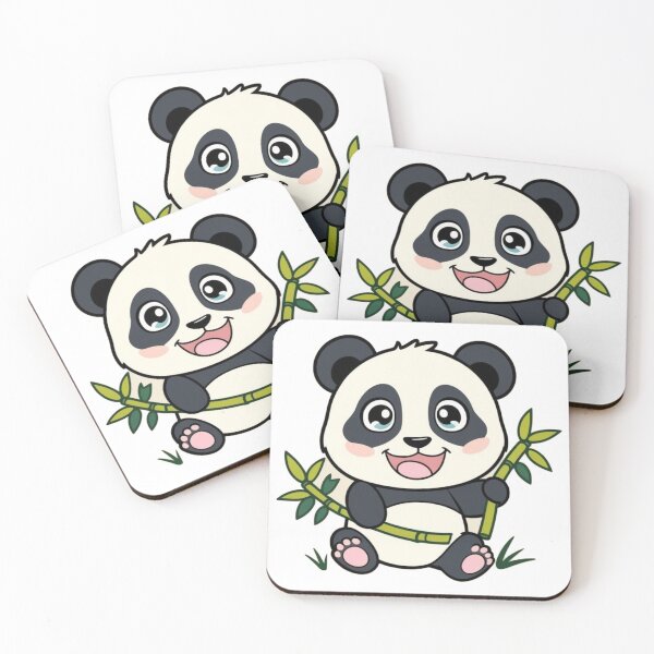 Item preview, Cute Kawaii Panda designed and sold by PinkiPop Studio.