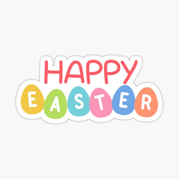 Item preview, Happy Easter Eggs designed and sold by kgbgallery.