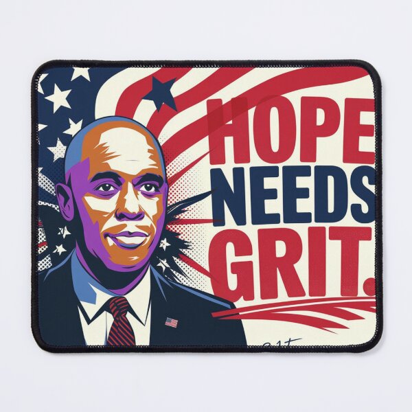 Item preview, Hope Needs Grit – Cory Booker Political Art designed and sold by Fruzbt.