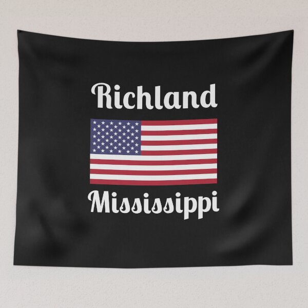Item preview, Richland Mississippi - Stylish Prints, designed and sold by Fleetwood1994.