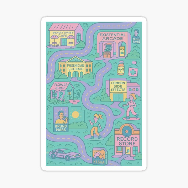 Item preview, Retro Pop Culture Metropolis designed and sold by olybib.