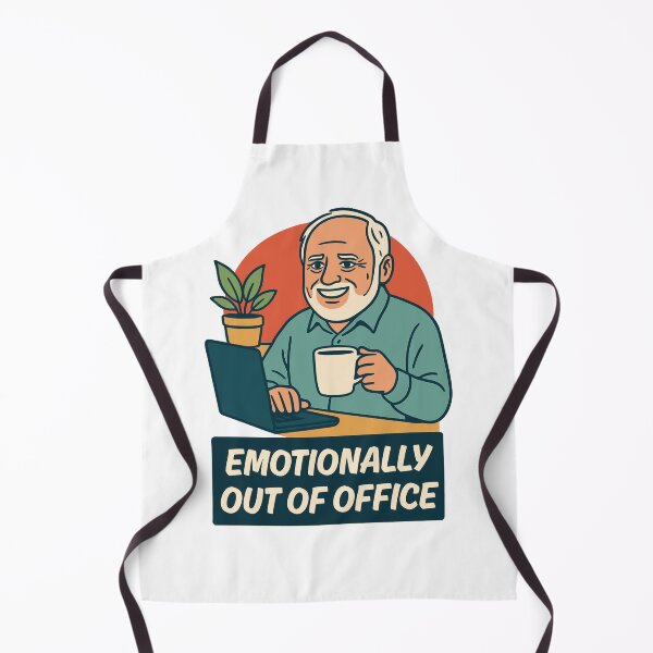 Item preview, Emotionally Out of Office Harold meme designed and sold by aipolohu.