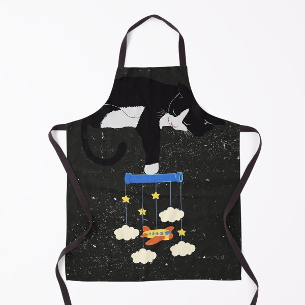 Item preview, Cat plays with toy airplane and stars designed and sold by KantaponEarth.